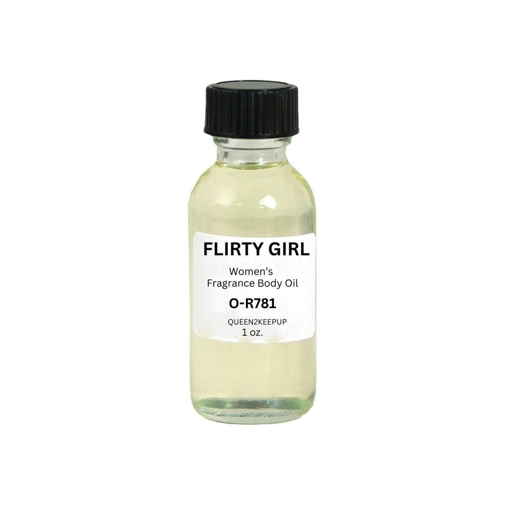 Flirty Girl (Women) Body Oil 1 oz Fragrance All Natural Scent